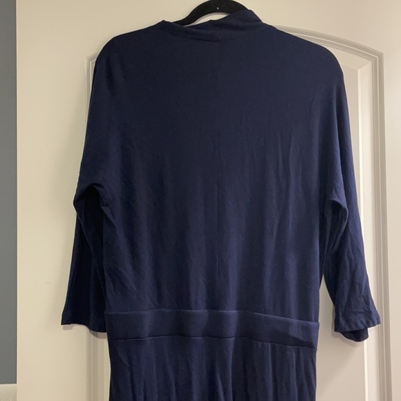 Gap blue long sleeve cotton jumpsuit - Picture 6 of 6